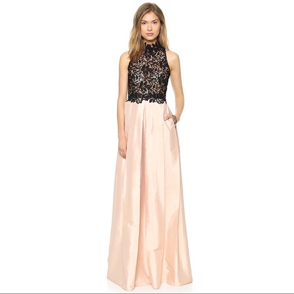 PatBO Dresses & Skirts - Patricia Bonaldi PatBO Taffeta & Lace Gown